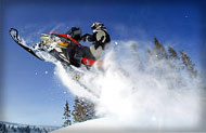 Snowmobiling in Utah